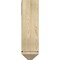 Ekena Millwork Funston Arts and Crafts Rough Sawn Bracket w/ Offset Brace, Douglas Fir, 8"W x 20"D x 28"H BKT0806X20X28FST03RDF - alternate 3